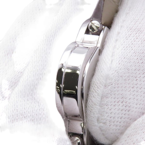 ヴァンクリーフ&アーペル アルハンブラ ミディアムモデル ウォッチ ダイヤベゼル VCARO4HR00 パヴェダイヤ文字盤