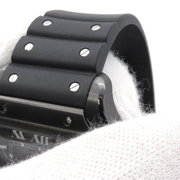 カルティエ サントス ドゥ カルティエ LM WSSA0039 Cartier 腕時計 黒文字盤