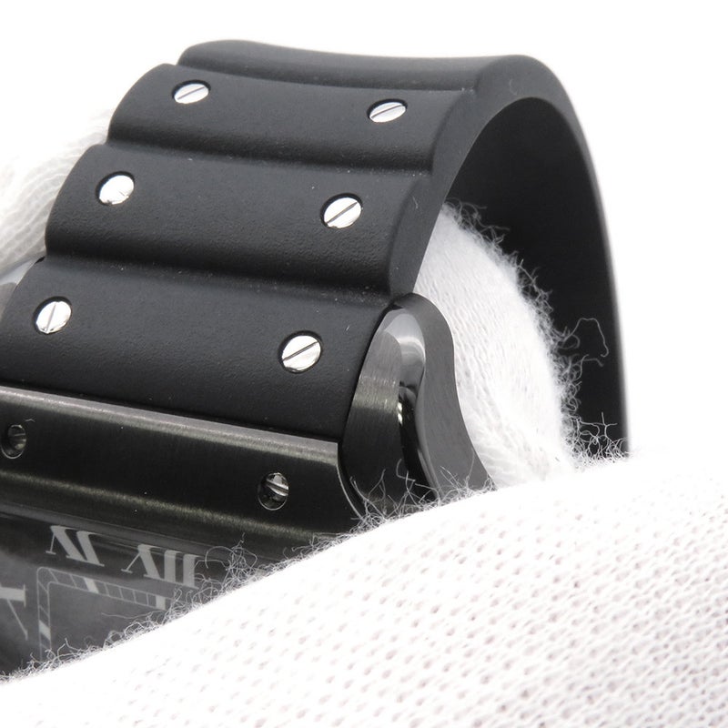 カルティエ サントス ドゥ カルティエ LM WSSA0039 Cartier 腕時計 黒文字盤