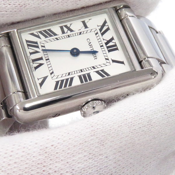 カルティエ タンク マスト SM WSTA0051 Cartier 腕時計 シルバー文字盤 クォーツ