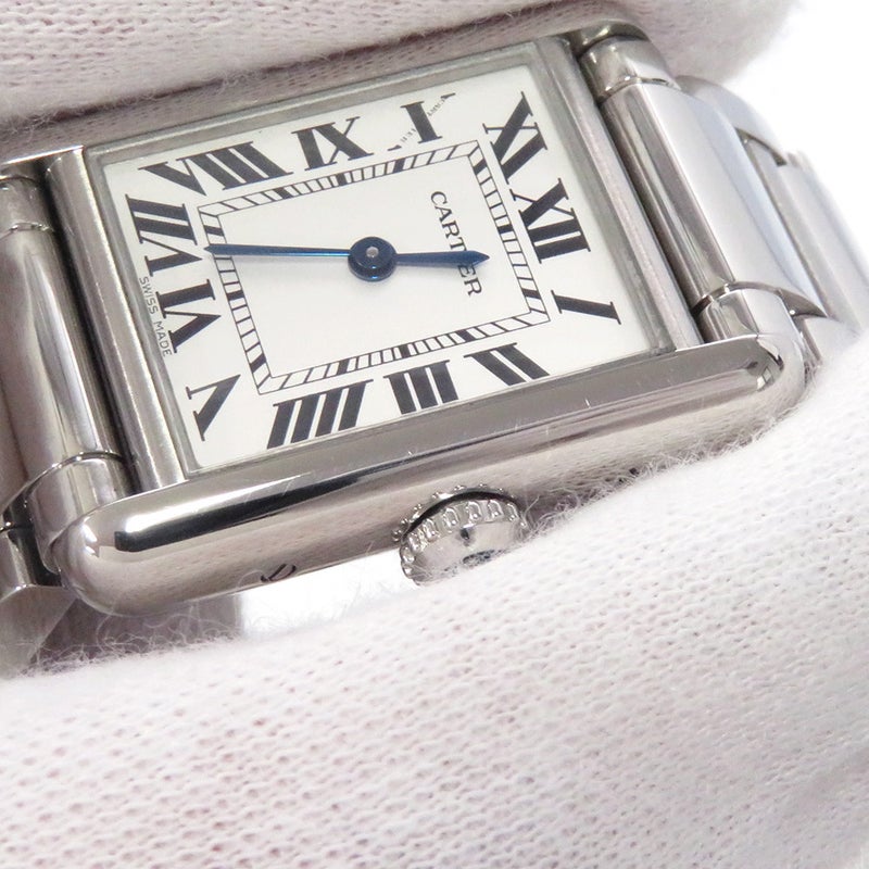 カルティエ タンク マスト SM WSTA0051 Cartier 腕時計 シルバー文字盤 クォーツ