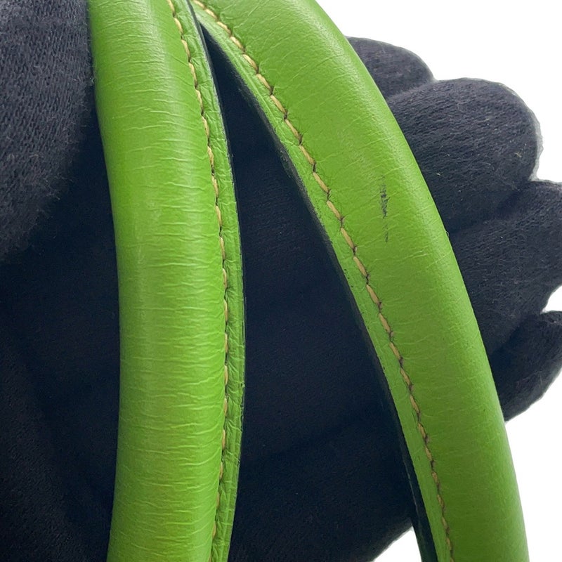 エルメス バーキン35 アップルグリーン/シルバー金具 トリヨンクレマンス □G刻印 HERMES Birkin ハンドバッグ