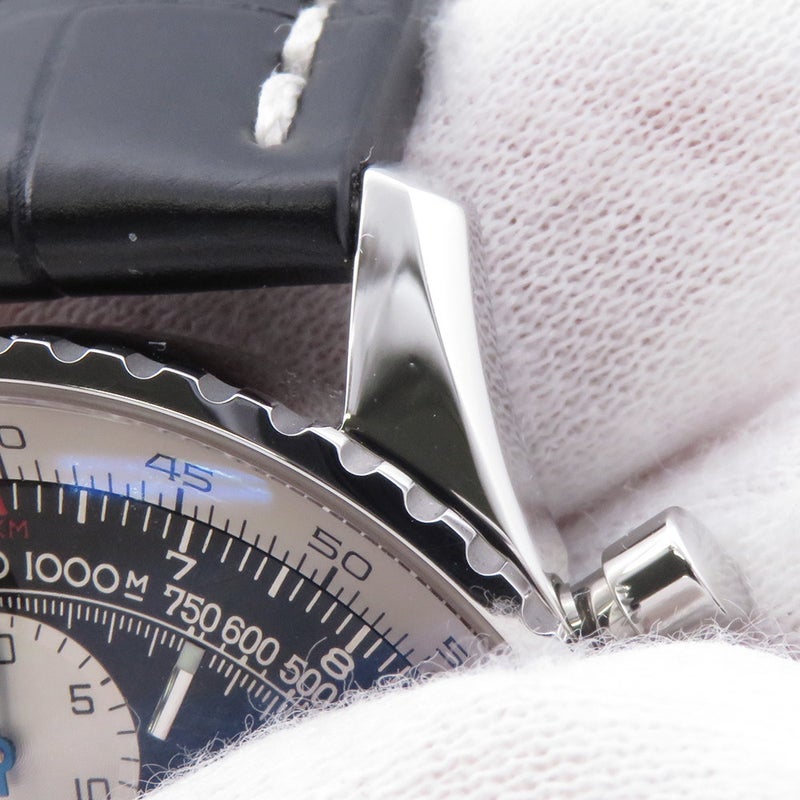 ブライトリング オールドナビタイマー A13322 クロノグラフ BREITLING 腕時計 黒文字盤