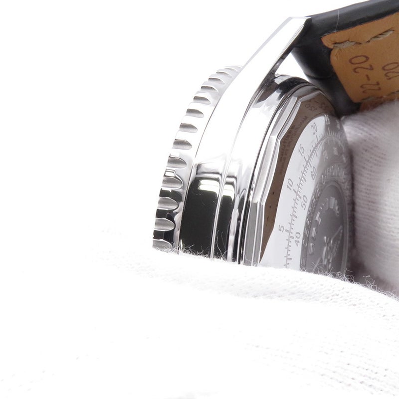 ブライトリング オールドナビタイマー A13322 クロノグラフ BREITLING 腕時計 黒文字盤