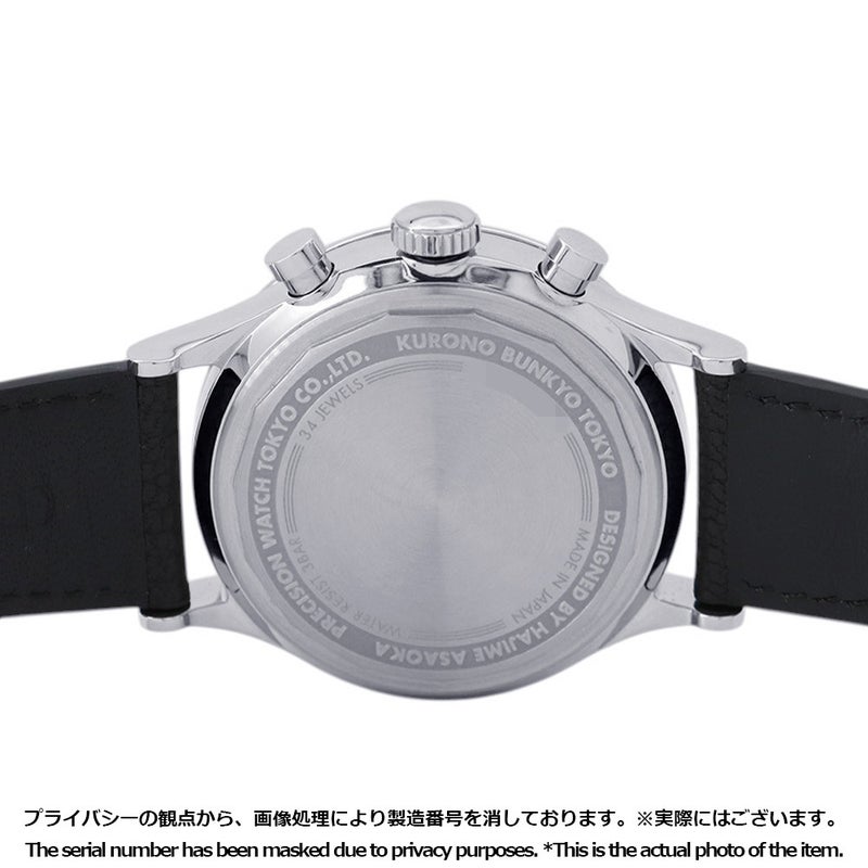 クロノ ブンキョウ トウキョウ クロノグラフ1 Mark 2 CB012U KURONO TOKYO 腕時計 ウォッチ サーモンピンク文字盤