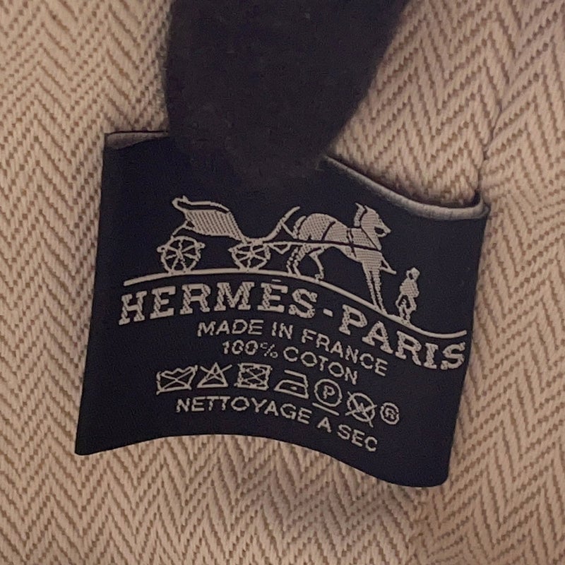 エルメス ハンドバッグ ブリッド・ア・ブラックPM Hパヴィヨン オランジュ・フー/シルバー金具 キャンバス HERMES ポーチ