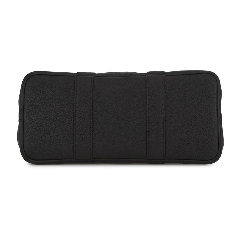 エルメス トートバッグ ガーデンパーティTPM エクリュ/ブラック/シルバー金具 トワルアッシュ/ネゴンダ K刻印