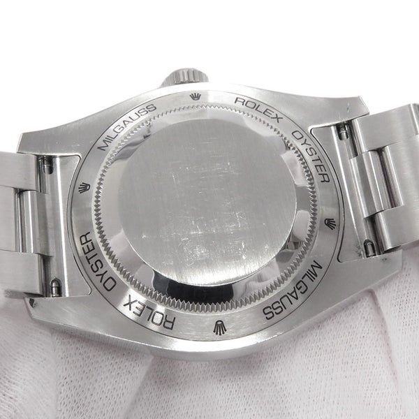 ロレックス ミルガウス ランダムシリアル ルーレット 116400 ROLEX 腕時計 白文字盤