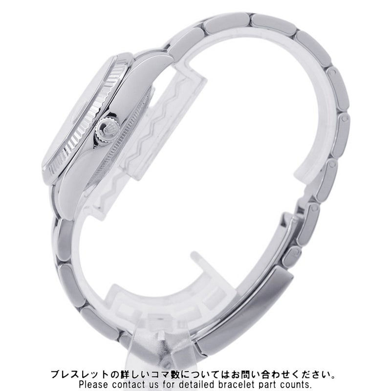 ロレックス オイスターパーペチュアルデイト V番 SS/K18WG コンビ 115234 腕時計 ウォッチ 黒文字盤