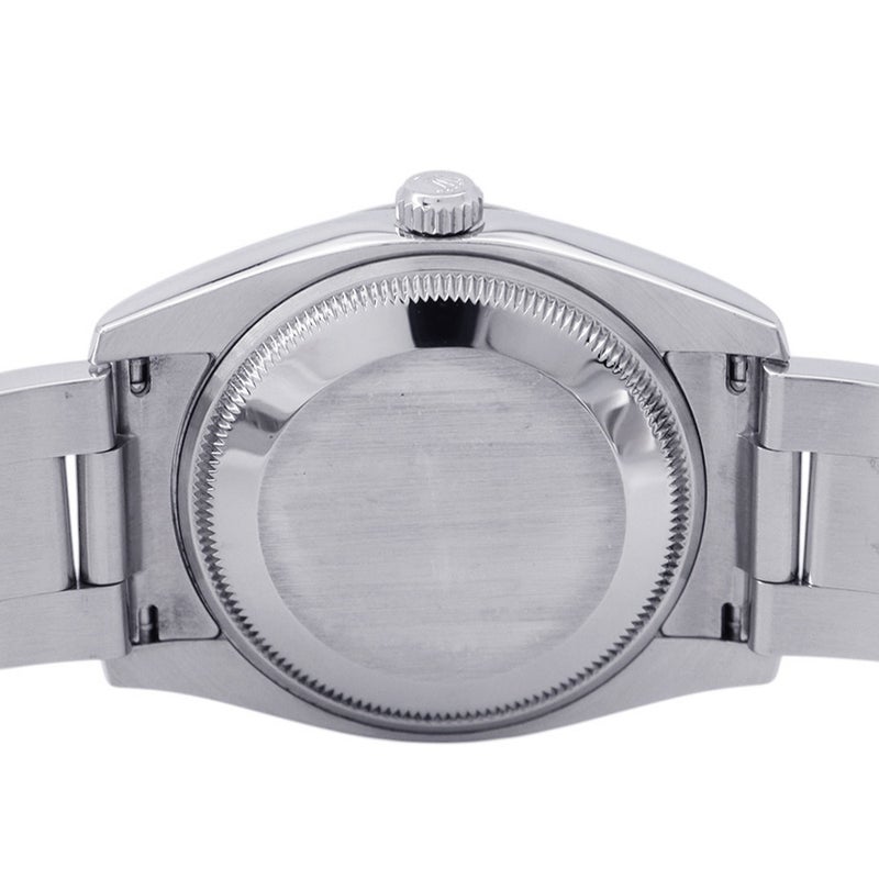 ロレックス オイスターパーペチュアルデイト V番 SS/K18WG コンビ 115234 腕時計 ウォッチ 黒文字盤