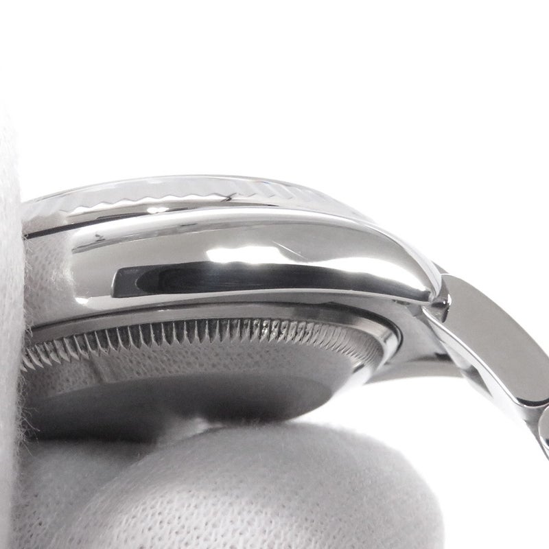 ロレックス オイスターパーペチュアルデイト V番 SS/K18WG コンビ 115234 腕時計 ウォッチ 黒文字盤