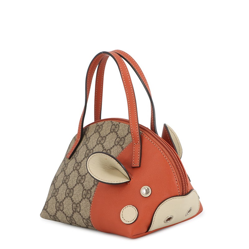 グッチ ハンドバッグ GGスプリーム チルドレンズ ZOO ピッグ 271093 GUCCI