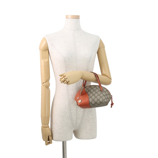 グッチ ハンドバッグ GGスプリーム チルドレンズ ZOO ピッグ 271093 GUCCI