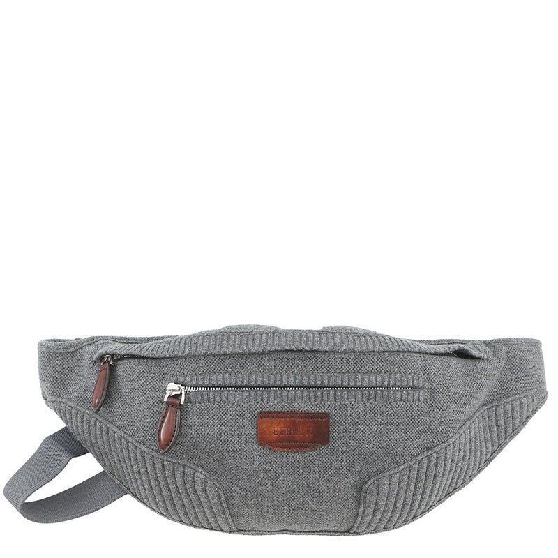 ベルルッティ ボディバッグ シャドウ バムバッグ カシミア レザー Berluti