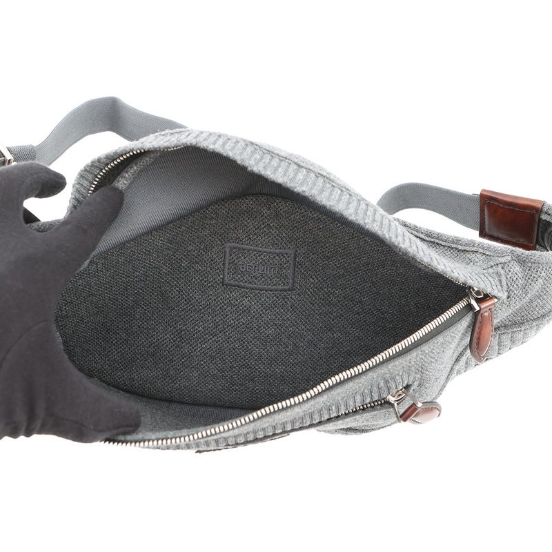 ベルルッティ ボディバッグ シャドウ バムバッグ カシミア レザー Berluti