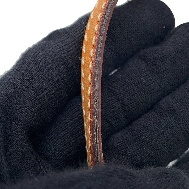 セリーヌ ハンドバッグ マカダム柄 アクセサリーポーチ PVC レザー CELINE