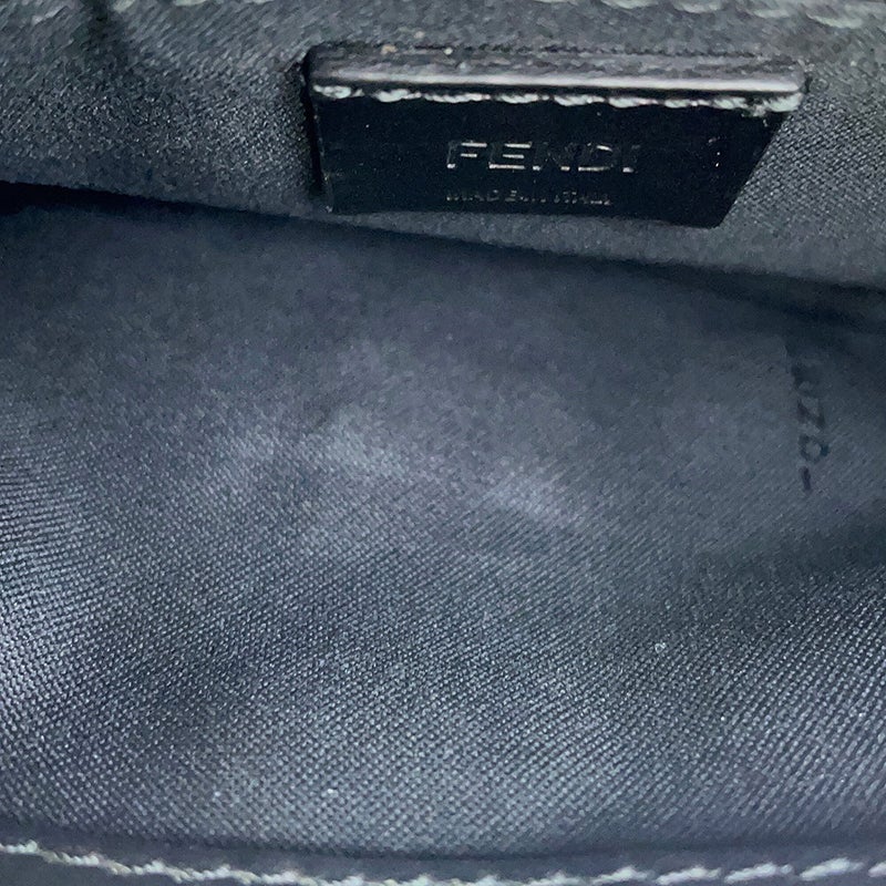 フェンディ ショルダーバッグ マルスピオバゲット ズッカ柄 キャンバス 7M0295 FENDI