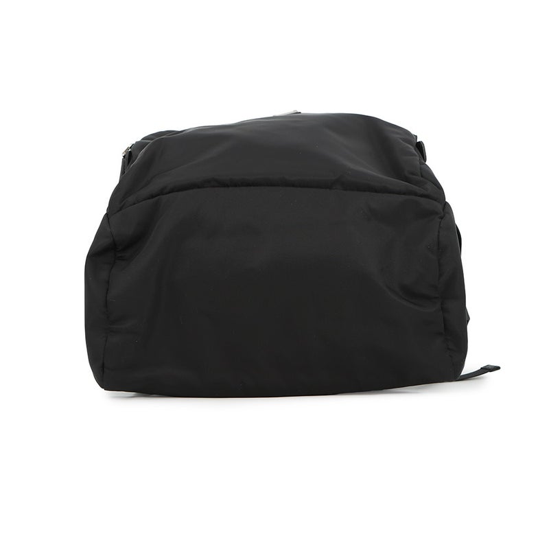 プラダ リュック Re-Nylon x サフィアーノ バックパック ナイロン 2VZ104 PRADA バッグ リュックサック 黒