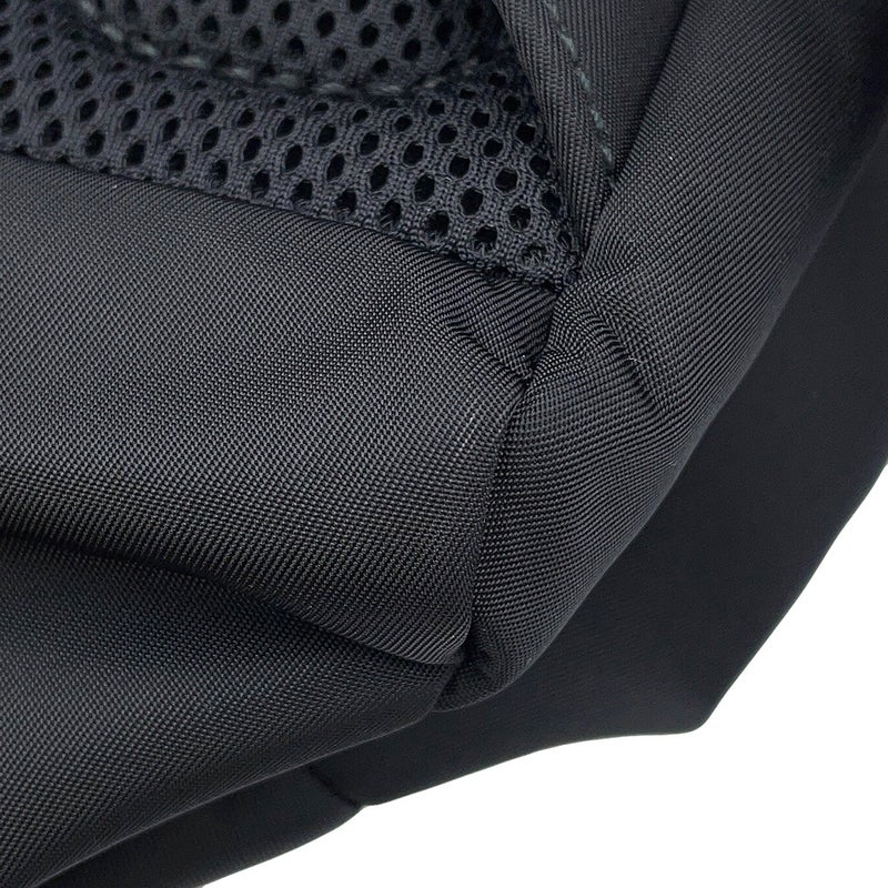 プラダ リュック Re-Nylon x サフィアーノ バックパック ナイロン 2VZ104 PRADA バッグ リュックサック 黒