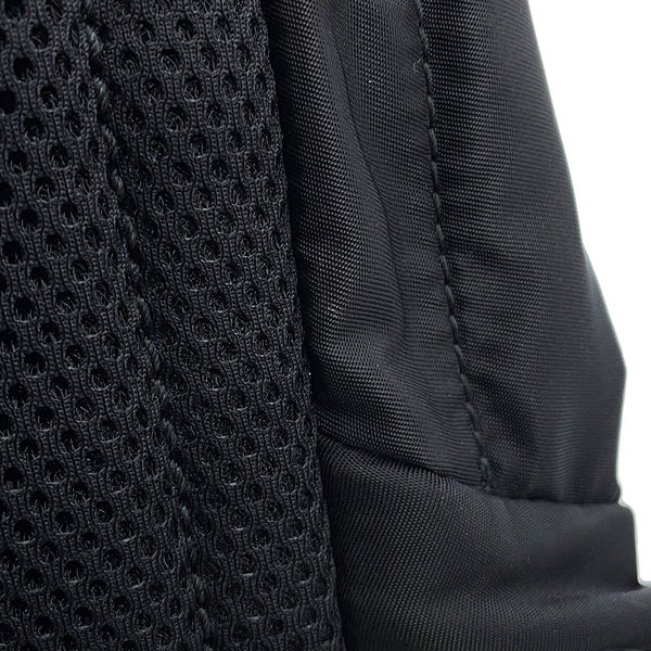プラダ リュック Re-Nylon x サフィアーノ バックパック ナイロン 2VZ104 PRADA バッグ リュックサック 黒