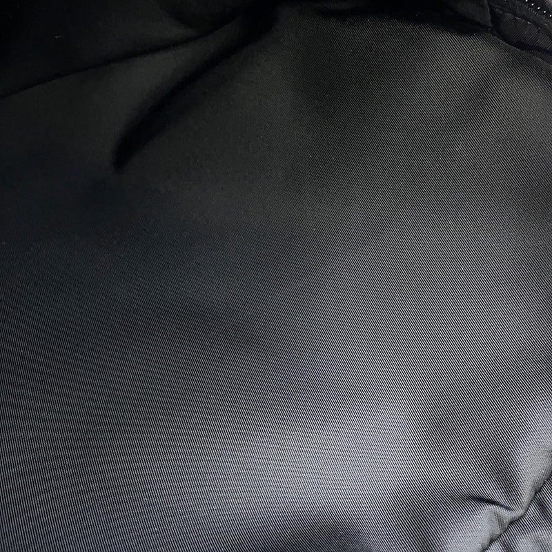 プラダ リュック Re-Nylon x サフィアーノ バックパック ナイロン 2VZ104 PRADA バッグ リュックサック 黒