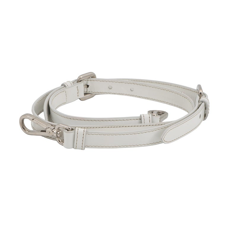 プラダ ハンドバッグ クリスタル レザー PRADA 2way 白