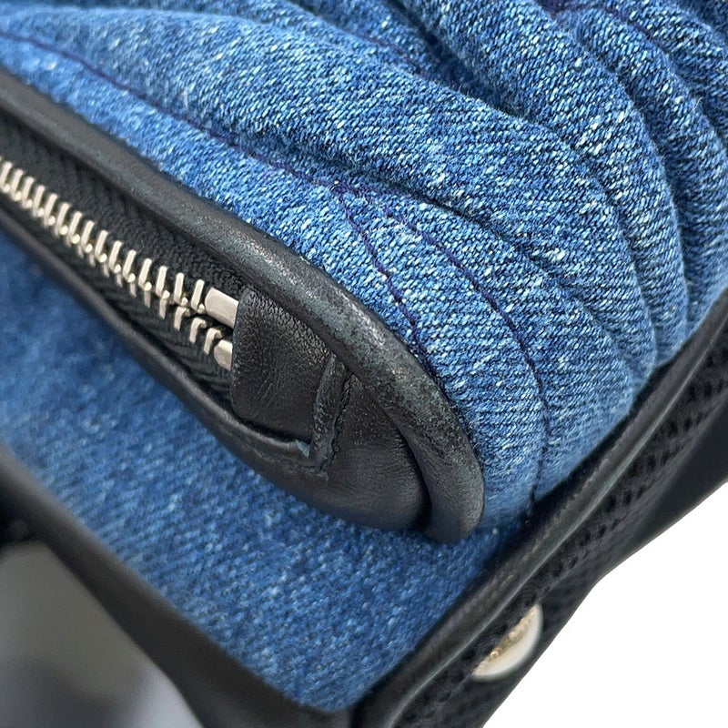 ミュウミュウ リュック マテラッセ バックパック デニム 5BZ016 Miu Miu バッグ バックパック