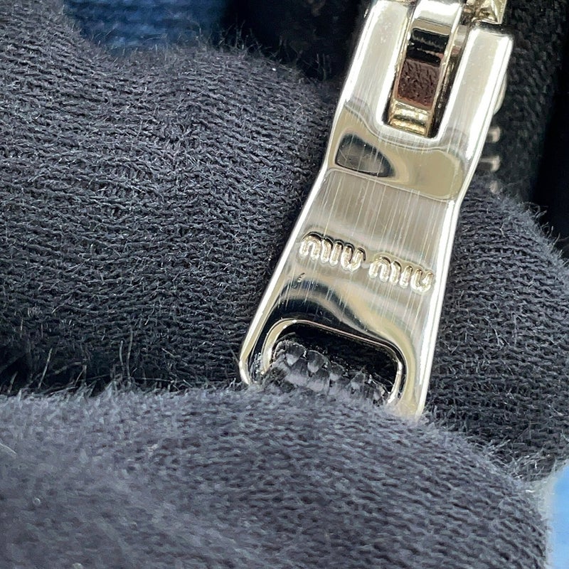 ミュウミュウ リュック マテラッセ バックパック デニム 5BZ016 Miu Miu バッグ バックパック