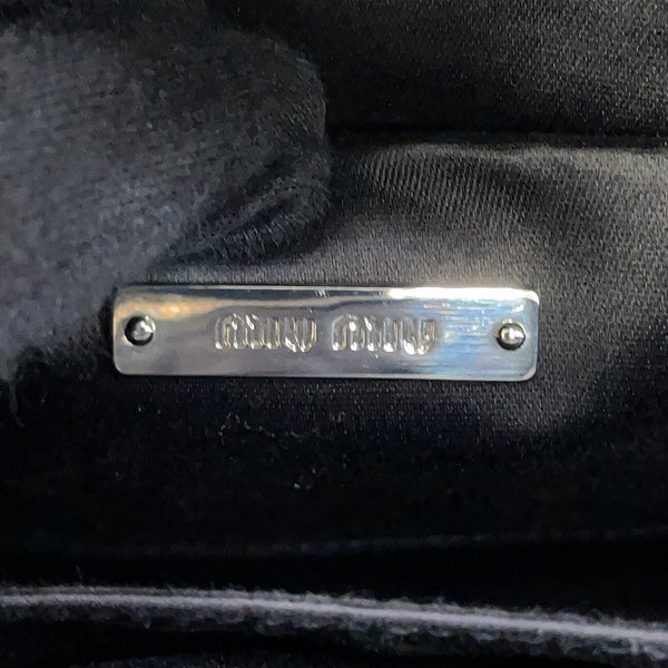 ミュウミュウ リュック マテラッセ バックパック デニム 5BZ016 Miu Miu バッグ バックパック