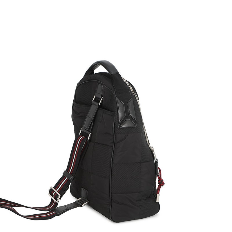 ディオール・オム ボディバッグ ブロックチェック ナイロン Dior HOMME 黒