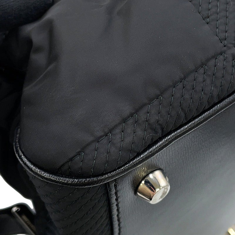 ディオール・オム ボディバッグ ブロックチェック ナイロン Dior HOMME 黒