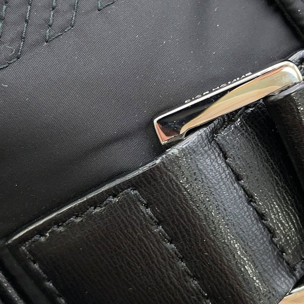 ディオール・オム ボディバッグ ブロックチェック ナイロン Dior HOMME 黒