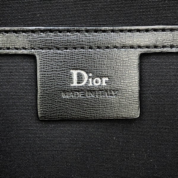 ディオール・オム ボディバッグ ブロックチェック ナイロン Dior HOMME 黒