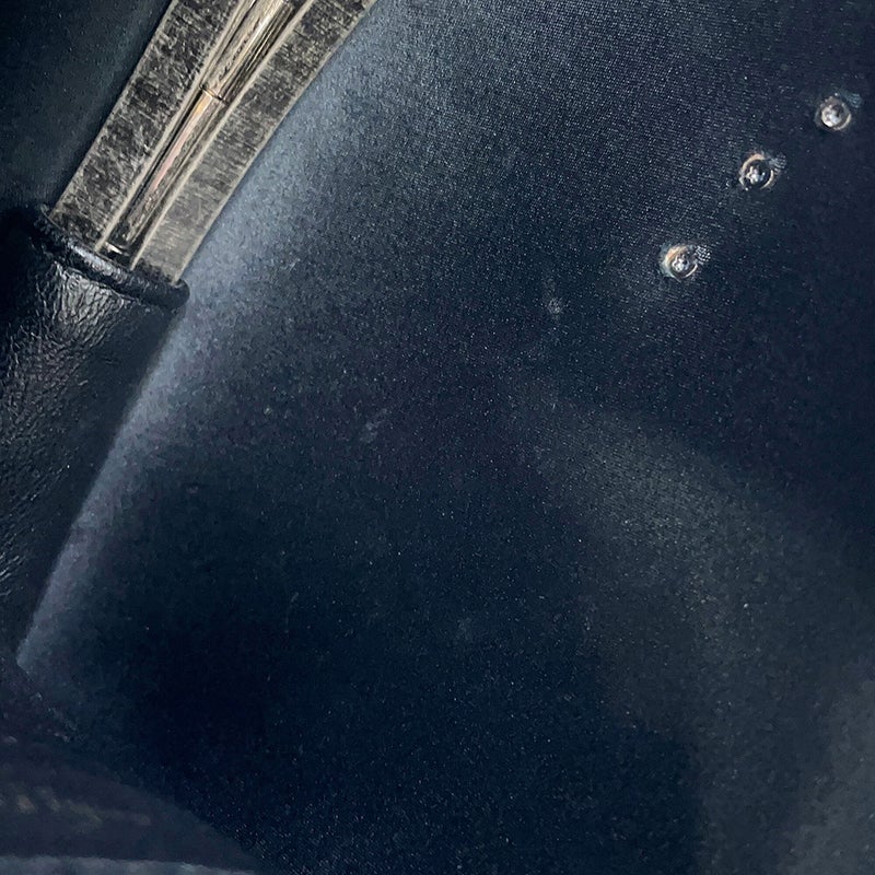 サンローランパリ チェーンショルダーバッグ ラブボックス クロコ型押しレザー 466212 SAINT LAURENT PARIS 黒