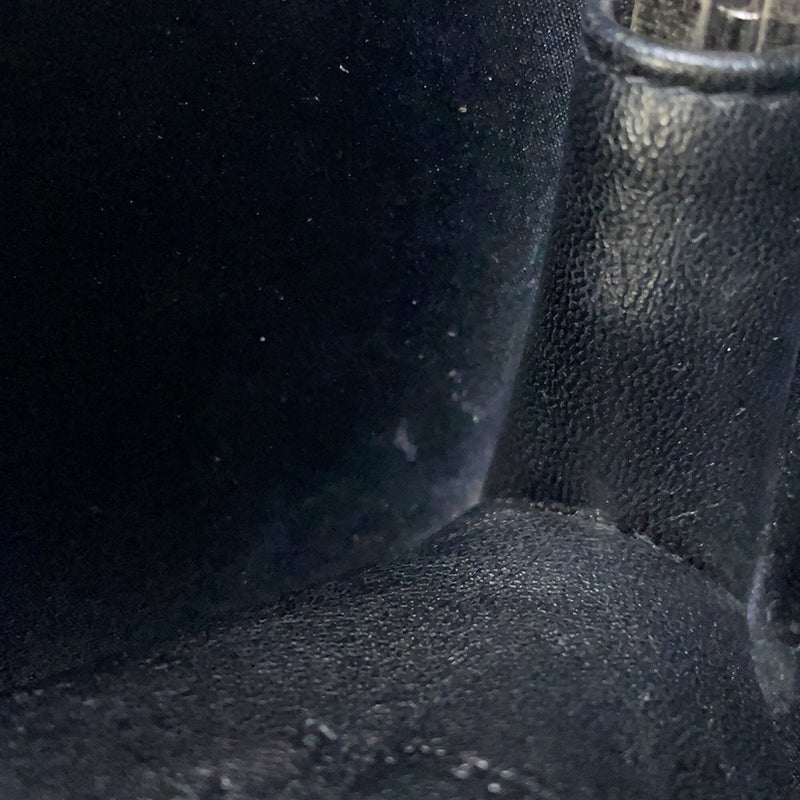 サンローランパリ チェーンショルダーバッグ ラブボックス クロコ型押しレザー 466212 SAINT LAURENT PARIS 黒