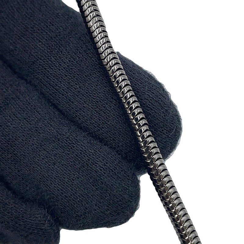 サンローランパリ チェーンショルダーバッグ ラブボックス クロコ型押しレザー 466212 SAINT LAURENT PARIS 黒