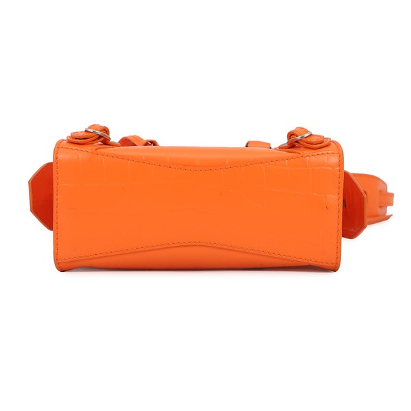 バレンシアガ ハンドバッグ ネオクラシックシティ ナノ クロコ型押しレザー 638527 BALENCIAGA 2way