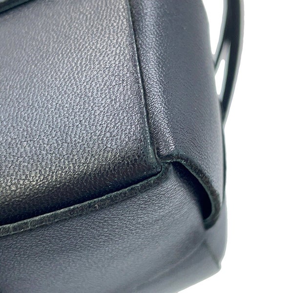 ボッテガヴェネタ ショルダーバッグ イントレチャート ミニ カセット バケット ラムスキン 680217 BOTTEGA VENETA 黒
