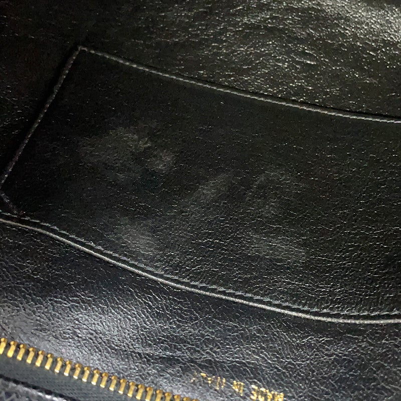 シャネル チェーンショルダーバッグ マトラッセ ココマーク キャビアスキン CHANEL 黒