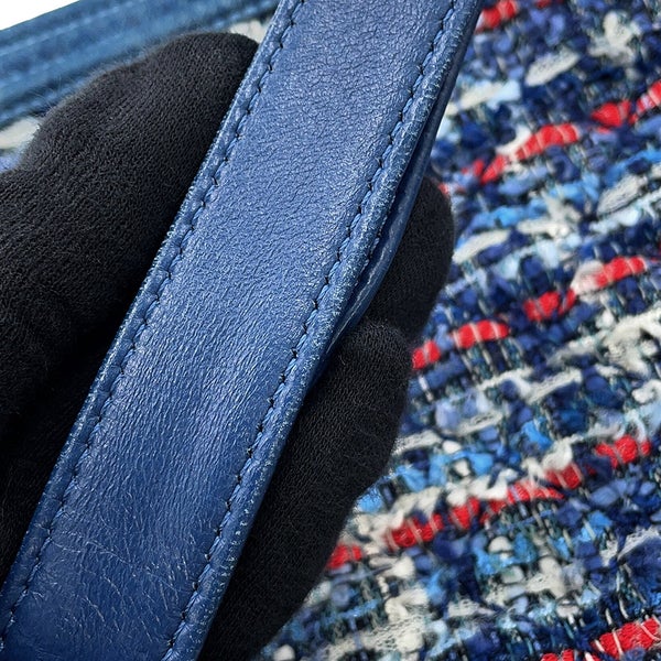 シャネル チェーンショルダーバッグ ココマーク ボーイシャネル デニム ツイード CHANEL