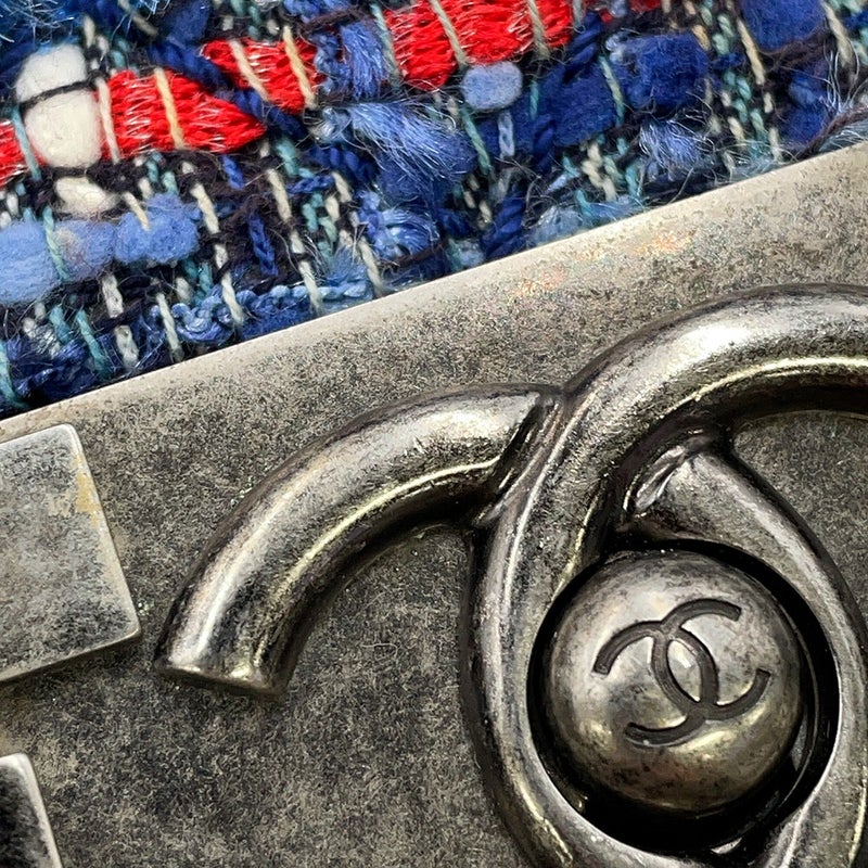 シャネル チェーンショルダーバッグ ココマーク ボーイシャネル デニム ツイード CHANEL