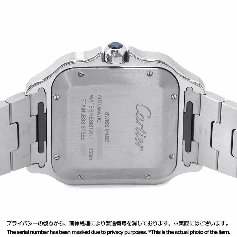カルティエ サントス ドゥ カルティエ LM WSSA0071 Cartier 腕時計 ブルー文字盤
