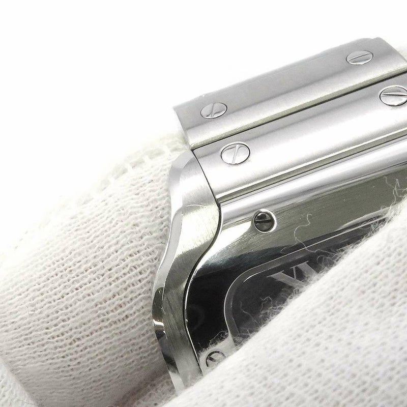 カルティエ サントス ドゥ カルティエ LM WSSA0071 Cartier 腕時計 ブルー文字盤