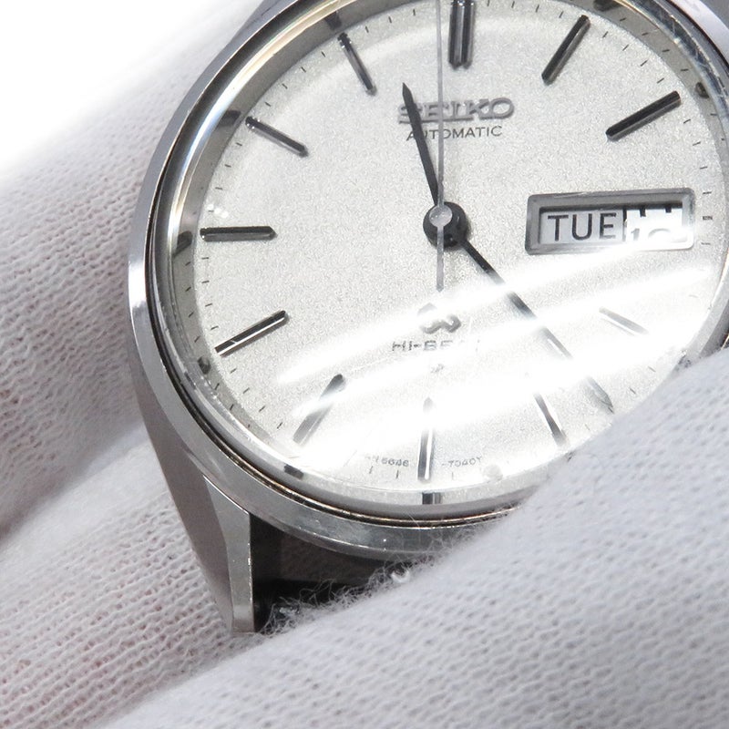 セイコー グランドセイコー ハイビート 5646-7030 SEIKO 腕時計 シルバー文字盤