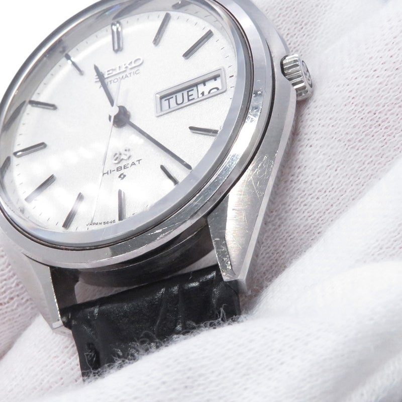 セイコー グランドセイコー ハイビート 5646-7030 SEIKO 腕時計 シルバー文字盤