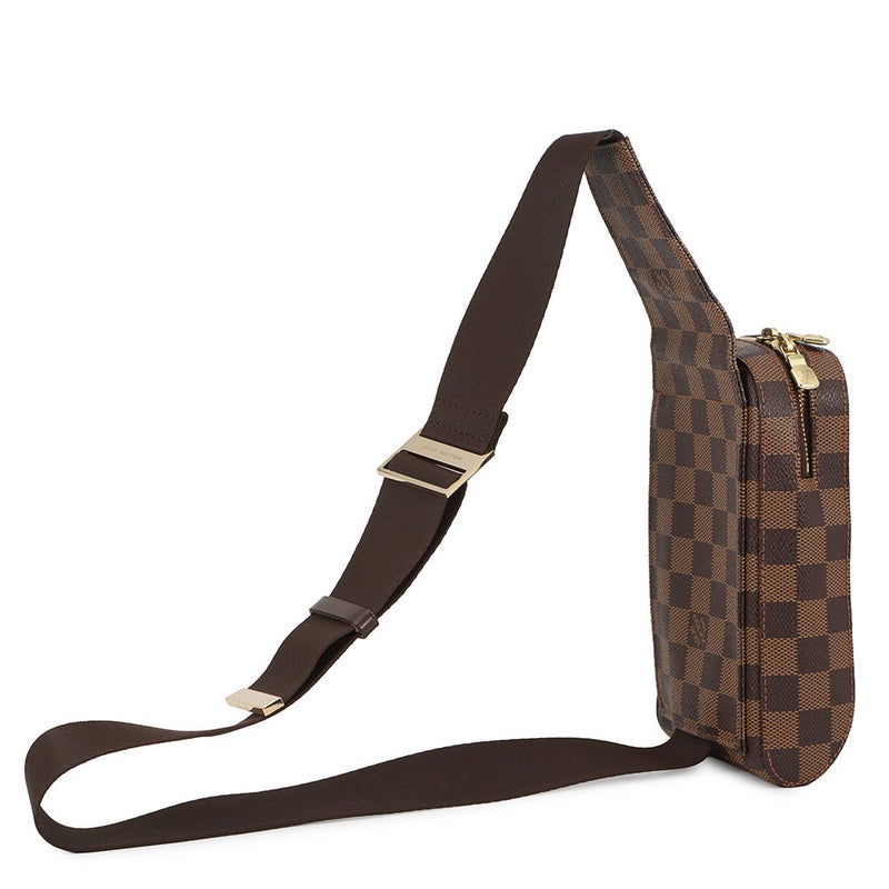 ルイヴィトン ボディバッグ ダミエ・エベヌ ジェロニモス N51994 LOUIS VUITTON ヴィトン ショルダーバッグ ウエストポーチ