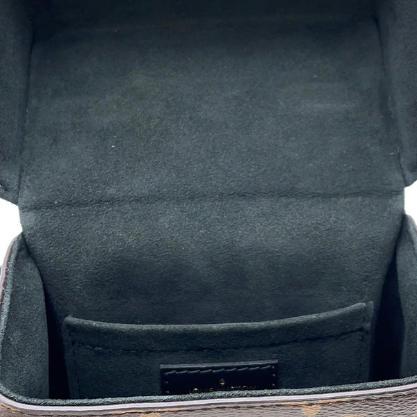 ルイヴィトン ハンドバッグ モノグラム・リバース カメラボックス M82465 ヴィトン バッグ 2way チェーンショルダーバッグ 黒 ブラック