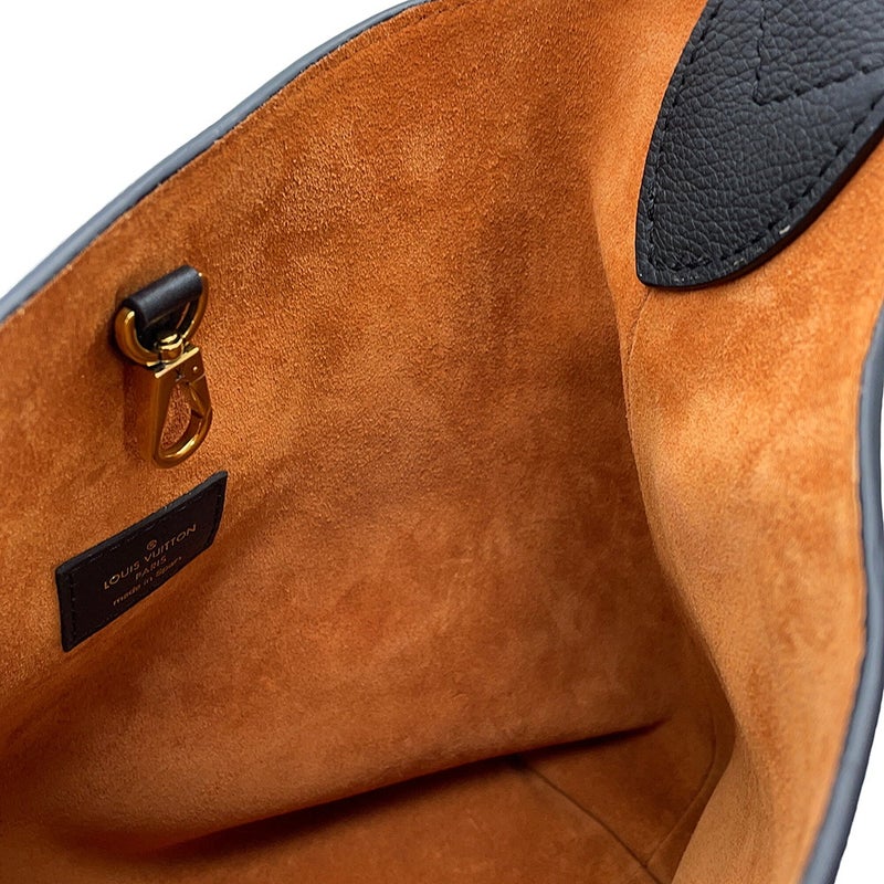 ルイヴィトン ショルダーバッグ カーフレザー ロウキー・ホーボー PM M25352 LOUIS VUITTON ヴィトン バッグ 黒 ブラック