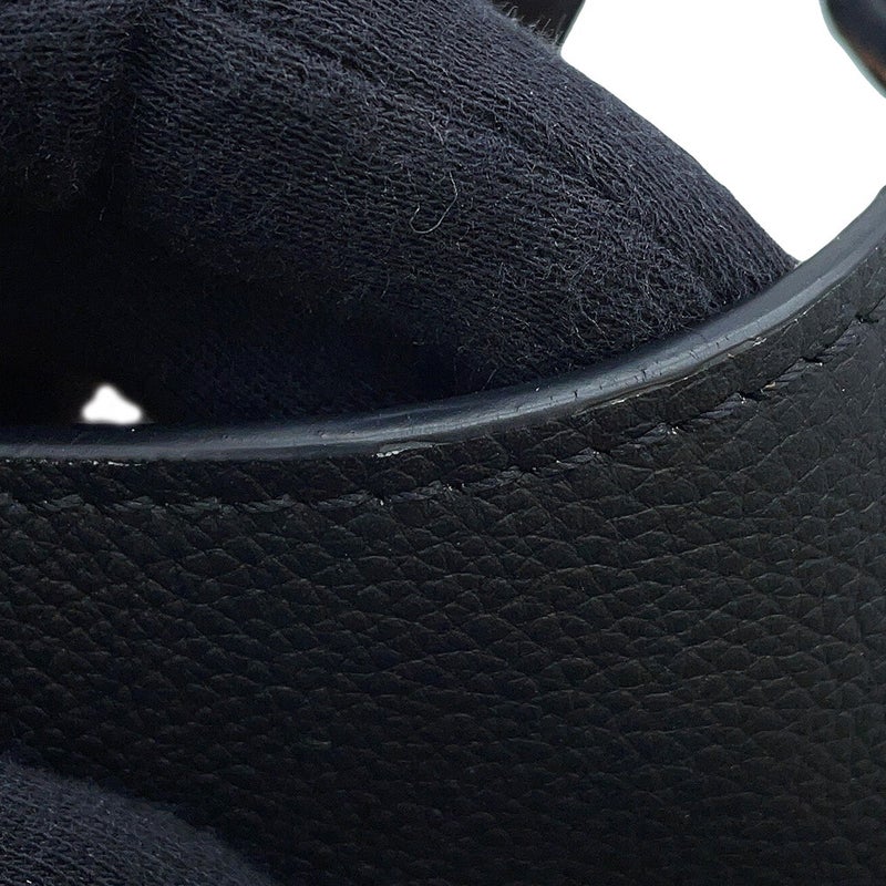 ルイヴィトン ショルダーバッグ カーフレザー ロウキー・ホーボー PM M25352 LOUIS VUITTON ヴィトン バッグ 黒 ブラック