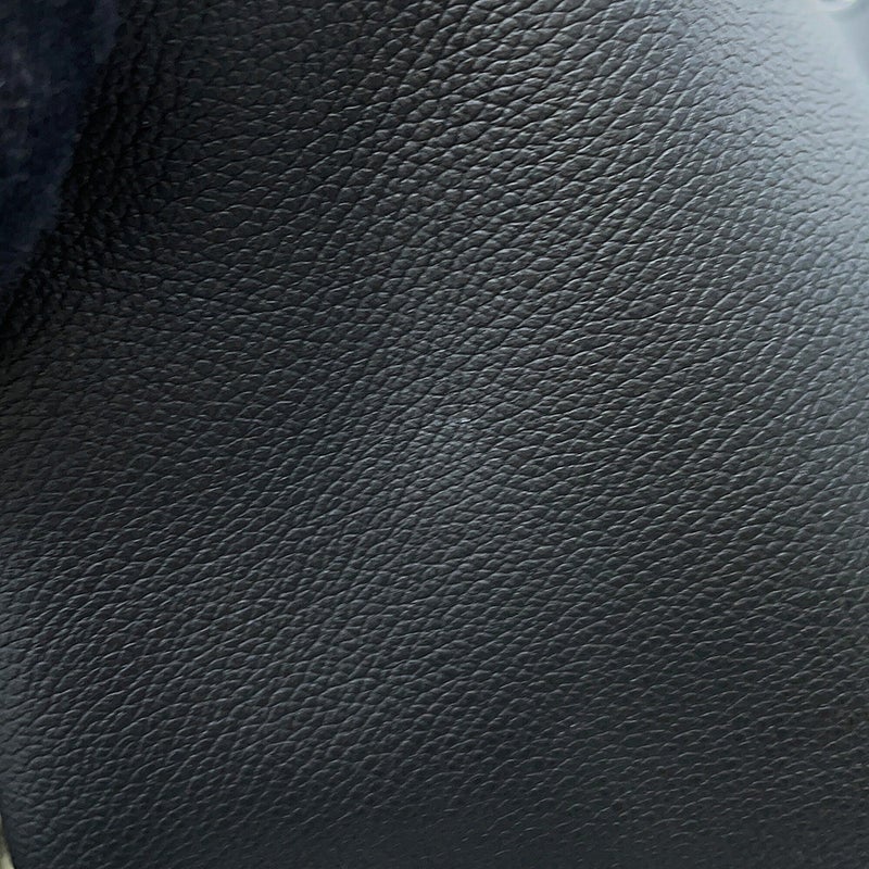 ルイヴィトン ショルダーバッグ カーフレザー ロウキー・ホーボー PM M25352 LOUIS VUITTON ヴィトン バッグ 黒 ブラック